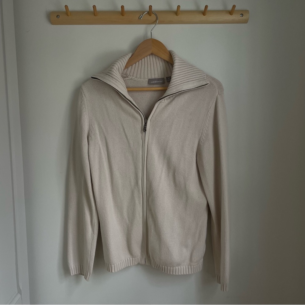 Croft & Barrow Light Beige Knit Sweater